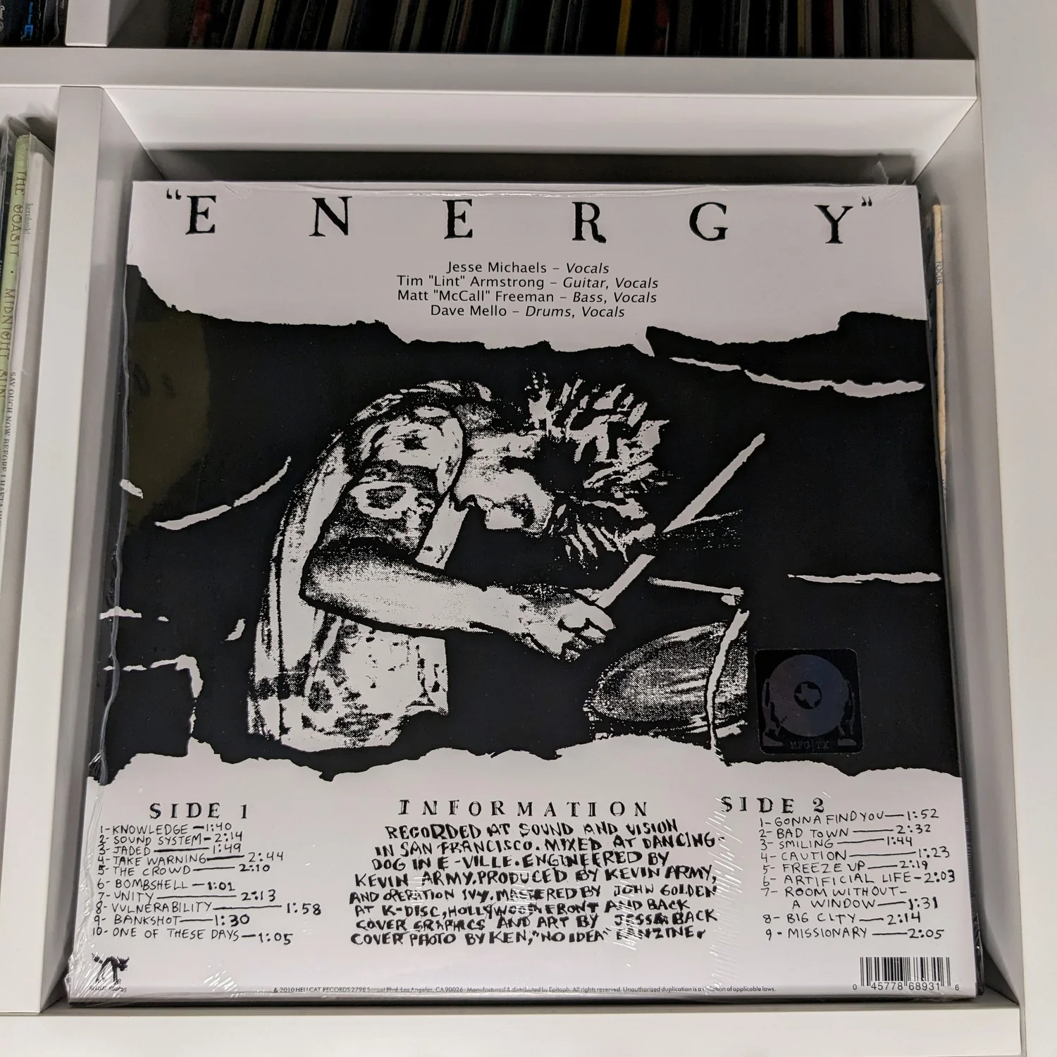 OPERATION IVY 希少盤　ENERGY レコード Operation Ivy - Energy – Resident Vinyl